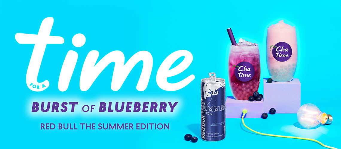 It's time for a BURST of blueberry!