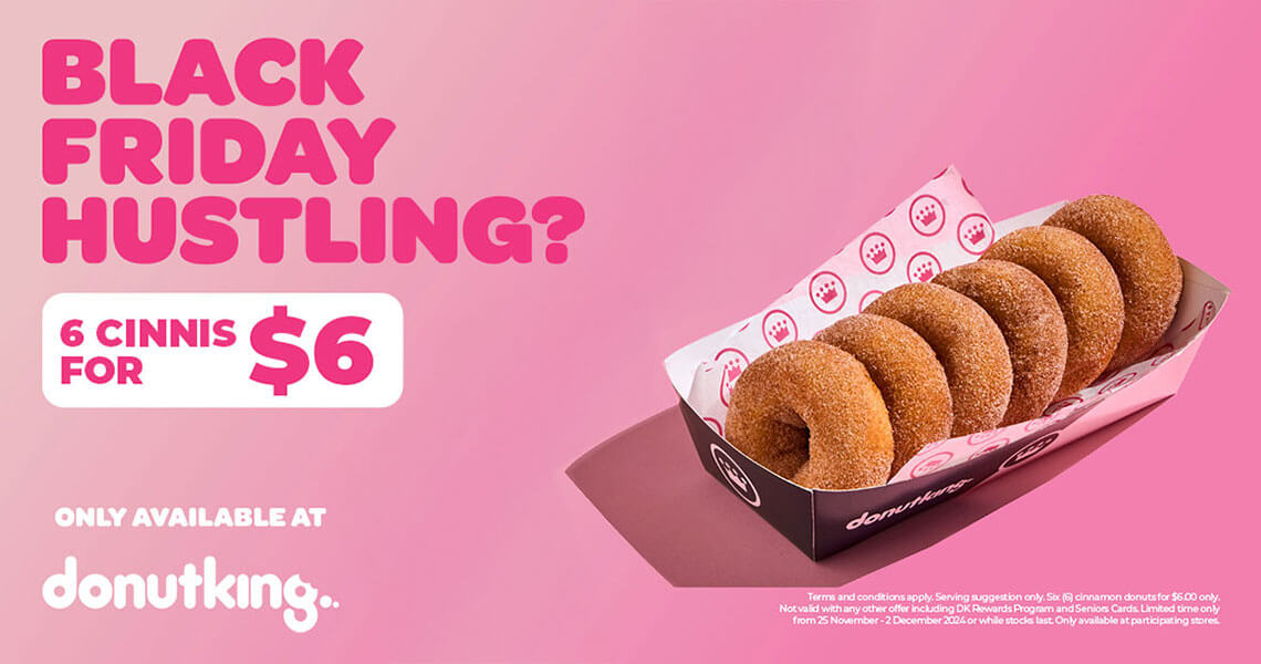 Why wait for presents when you can get 6 Cinnis for $6 today?